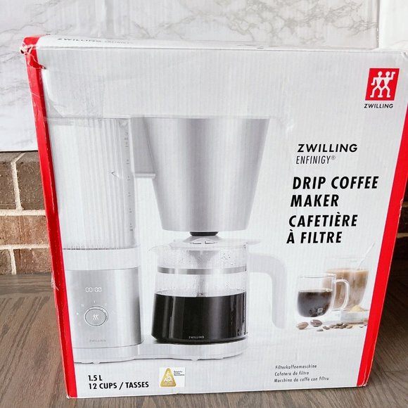 Zwilling Kitchen Zwilling Enfinigy Glass Drip Coffee Maker 2 Cup